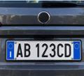 Targa auto