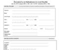 Modulistica standard